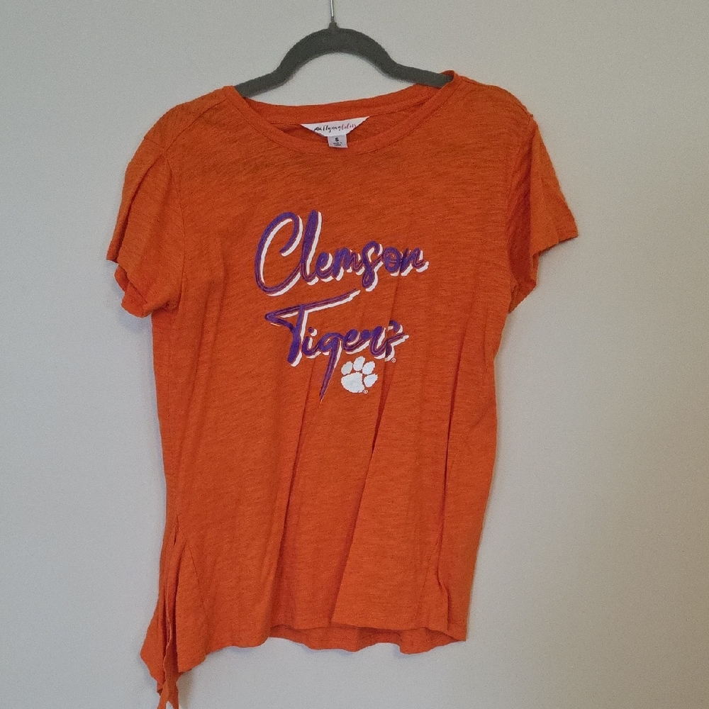 Clemson Tigers Women's Orange Short Sleeve Tee